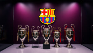 Hur många Champions League-titlar har Barcelona? 5 herr, 4 dam