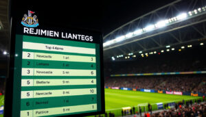 Newcastle Uniteds tabellplacering 2025 – allt du behöver